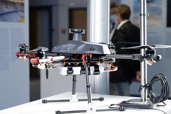 A drone can deliver medical products into rural areas.