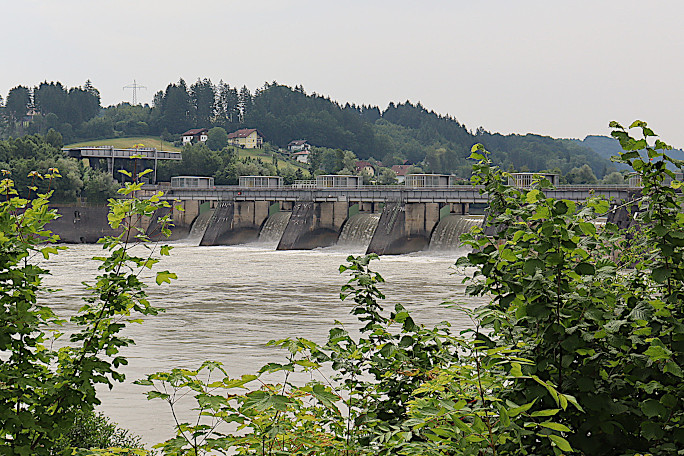 a hydropower plant